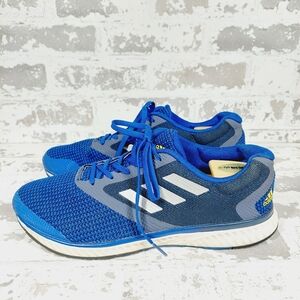Adidas Edge RC Blue Low Top Lace Up Athletic Running Sneakers A346
